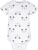 Gerber baby-girls 8-pack Short Sleeve Onesies Bodysuits - Image 6